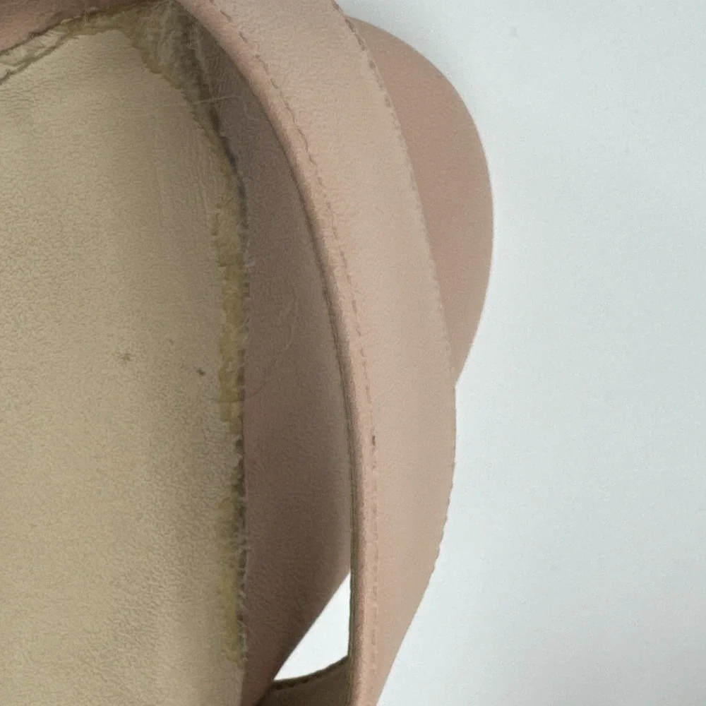 Cole Haan Aniston Elastic Sandal Mahogany Rose Leather 6.5‎  2.75